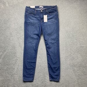 Judy Blue Jeans Womens 15 Blue Skinny Mid Rise Stretch Denim NWT